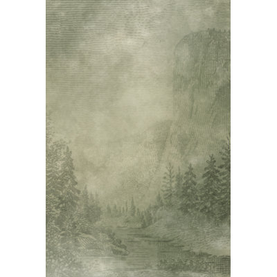 Benaniah Misty Yonder I sur toile par Mary Urban Print