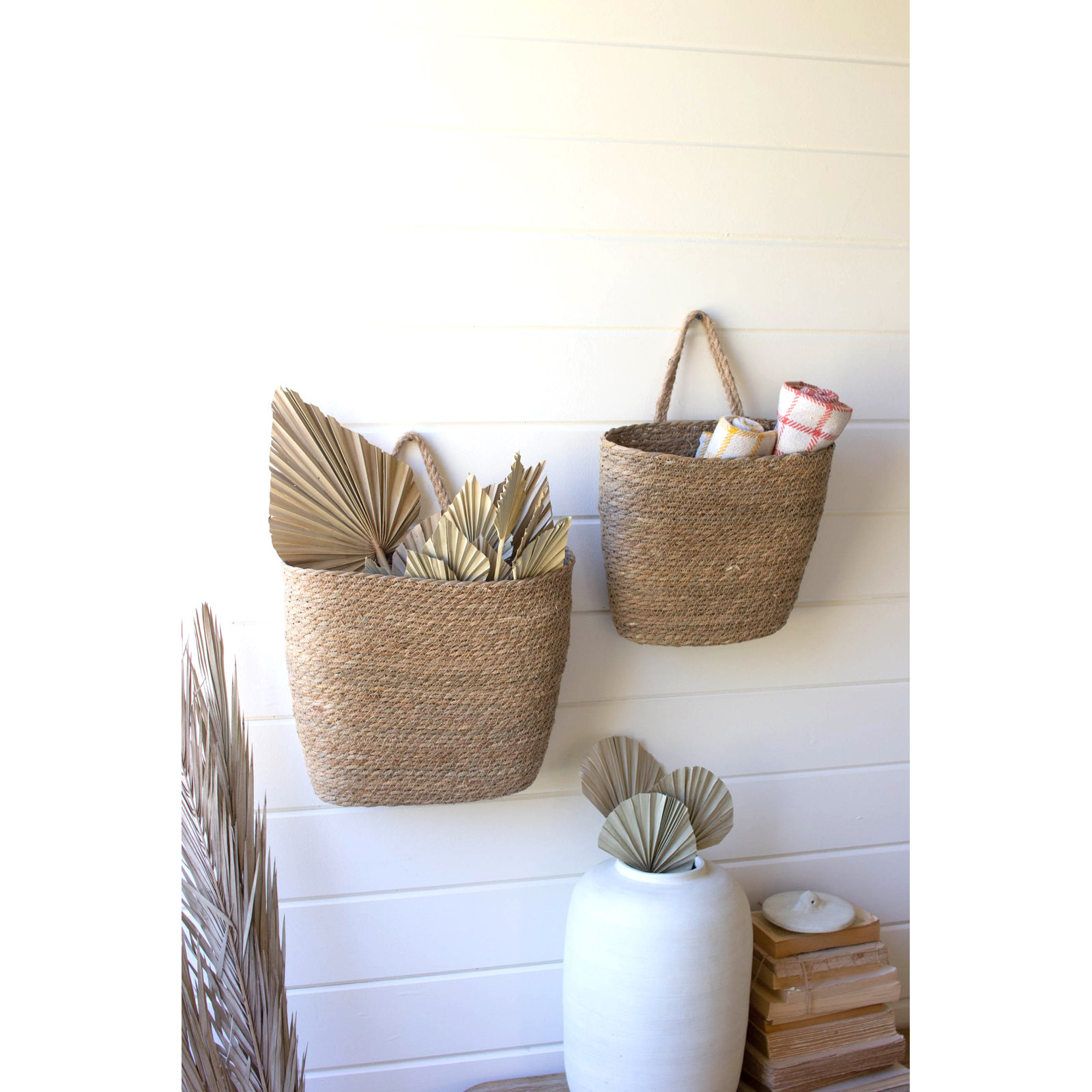 Ralphie 2-Piece Wall Basket Set