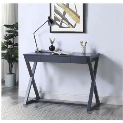 Meuble télé 1 tiroir noir de carbone