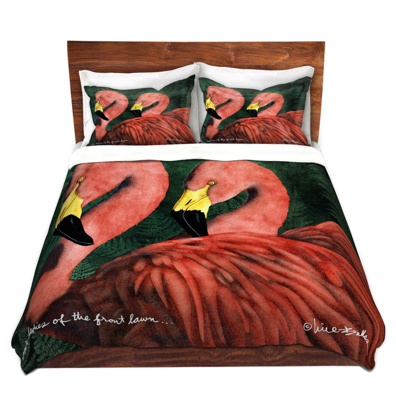 Ensemble de housse de couette à pelouse avant ladies, 1 housse de couette grand + 2 taies standards