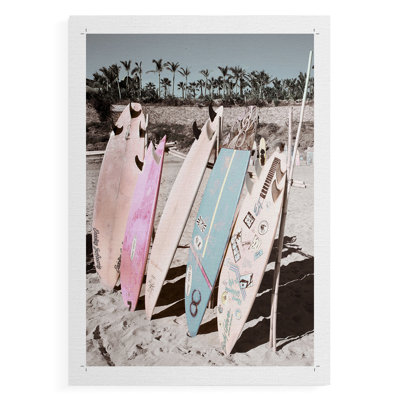 Wave Ready -Canvas Print Only - NOT FRAMED