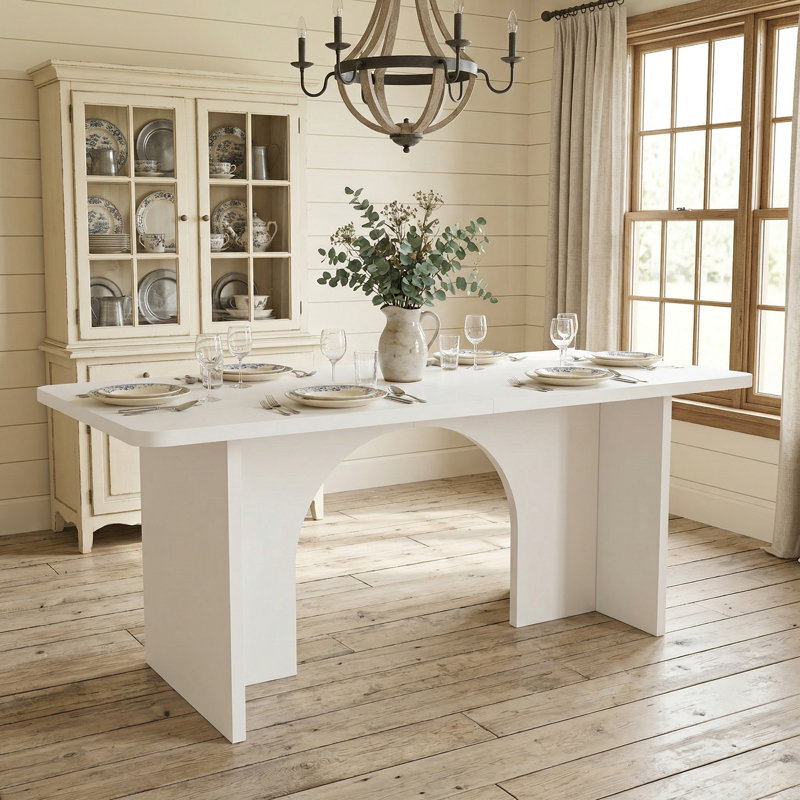 74.8”W Dining Table（Clear Out)