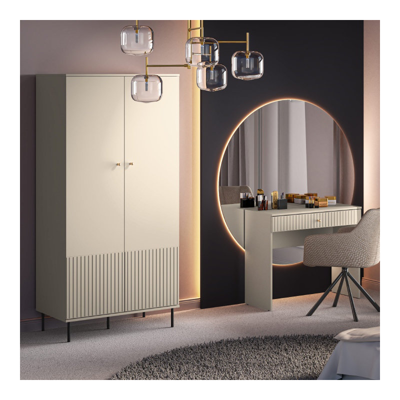 DROMA Manufactured Wood Wardrobe