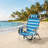 Set Of 1 Foldable Adult Outdoor Beach Chairs With 4 Position Adjustable Backrest For Beach Poolside Camping Backyard Relaxation Use-1332454558