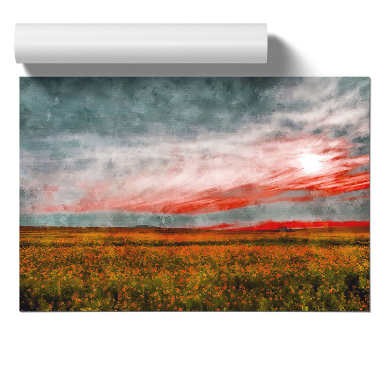 Meadow In South Africa - No Frame Print, 30cm H x 42cm W x 0.1cm D
