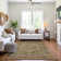 Premium Machine Washable Larock AMF1240 Medallion Rug