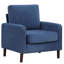 Upholstered Swivel Armchair-273118191