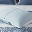 Édredon pour très grand lit 8 pièces, imprimé bleu, rembourrage, 2 taies décoratives, coussin carré Euro 1, 8 motifs, literie lavable à la machine-119384837