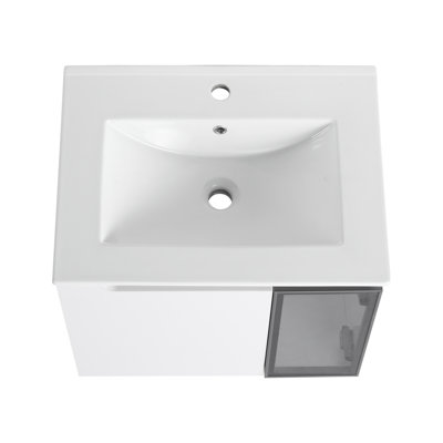 Meuble-lavabo mural