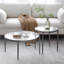 Table basse ronde avec cadre en métal cannelé Addlie-1678206090