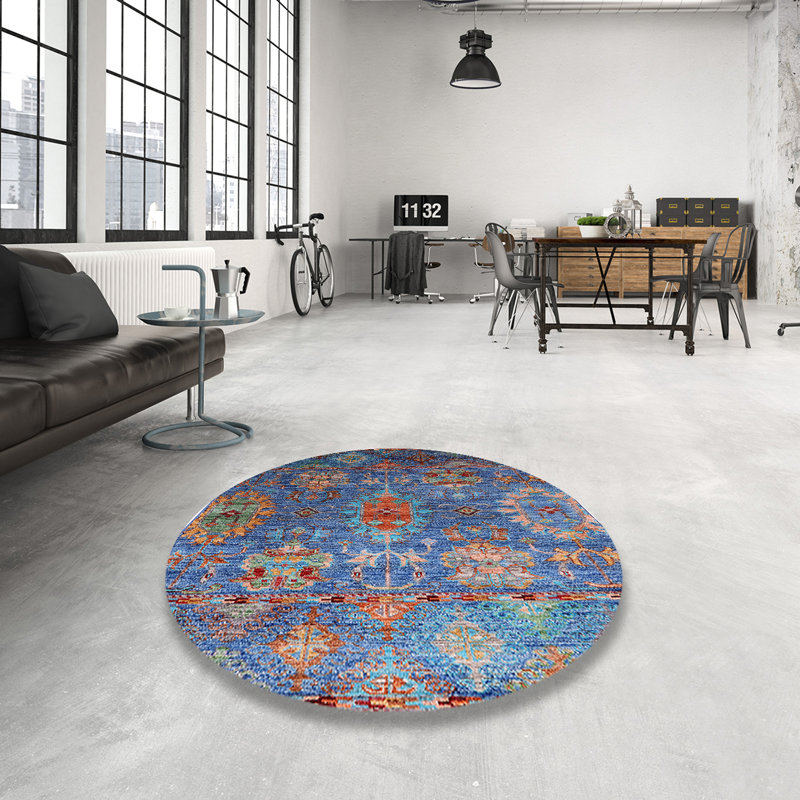 Oriental Indoor Rug, Round 7'