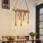 Abishanth 6 - Light Rattan Chandelier