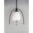 Evah 1 - Light Black LED Bell Pendant-430256038