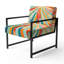 Chaise d'appoint rembourrée Mid Century-852329248