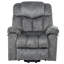 Emme 95cm Wide Velvet Lift Assist Standard Recliner with Massager-270568370