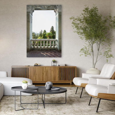 Palais, balcon, paysage, nature, photographie, art numérique, art contemporain