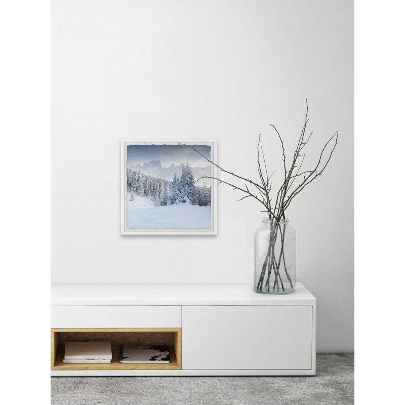 Twilight Woods - Photographie avec cadre photo, H 12 po x l 12 po x P 1,5 po