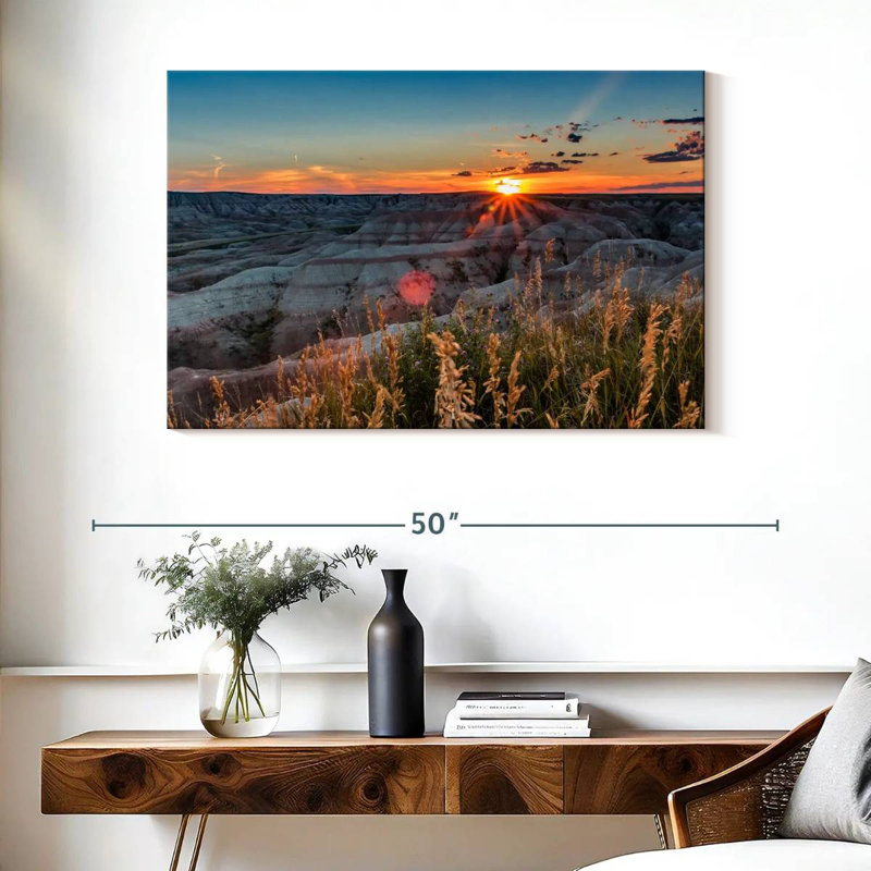 Badlands National Park, 26" H x 39" W