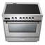 Verona Ultima 36" 5 Burner Single Induction Range Stainless-454852695