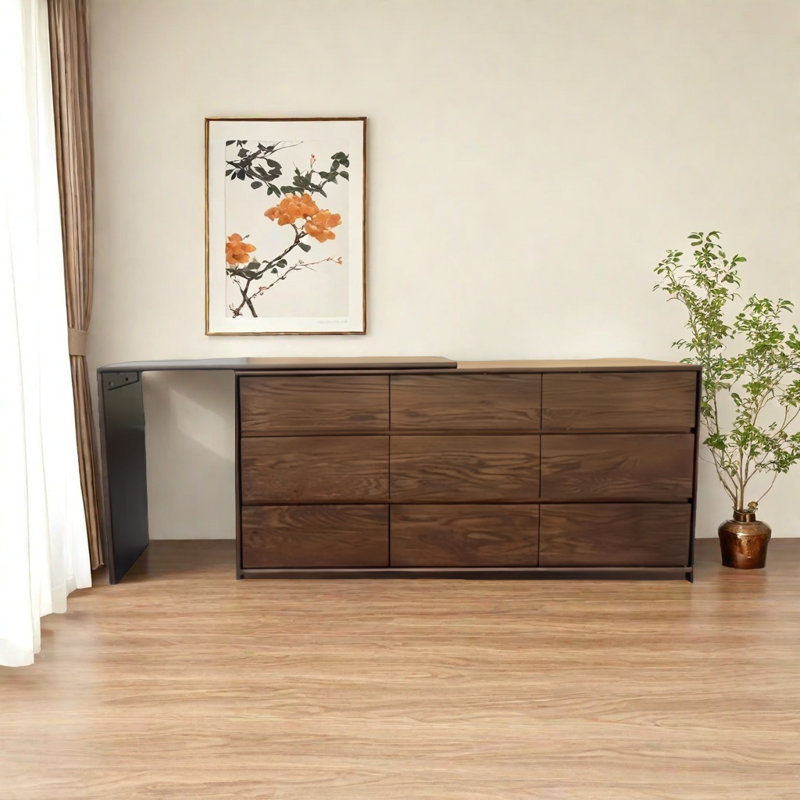 Commode Simple Fashion, Noyer