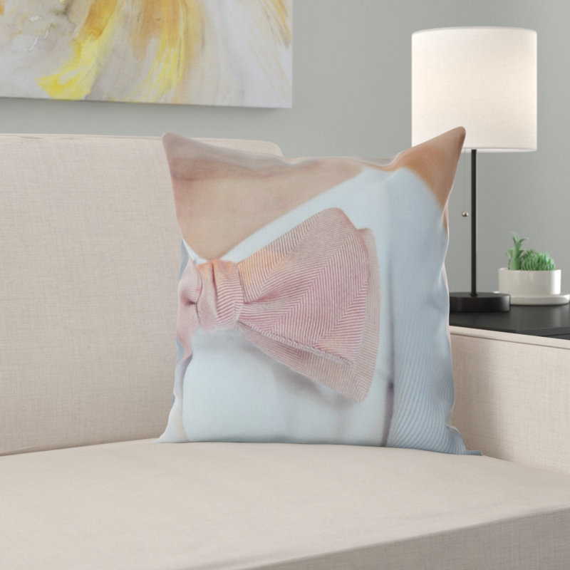 Coussin décoratif à cravate