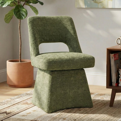 Upholstered Swivel Dining Chair
