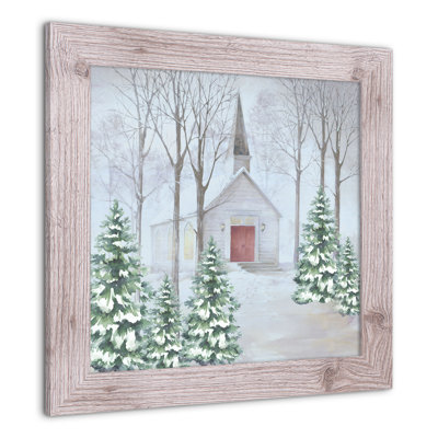 " Snowy Church "