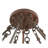 Nashrah 16 - Light Bronze Single Pendant