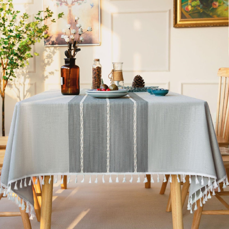BOHO STYLE BRIADED TABLE CLOTH