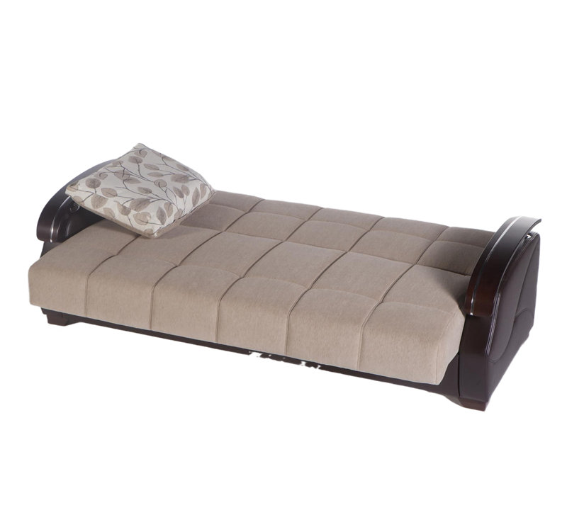 Sibury 85.8'' Upholstered Convertible Sofa