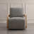 Brehana Upholstered Swivel Armchair-1507680891