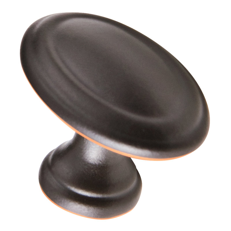 Poignée ovale 1 po, Bronze huilé