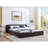 Queen Size Upholstered Bed Frame-214758373