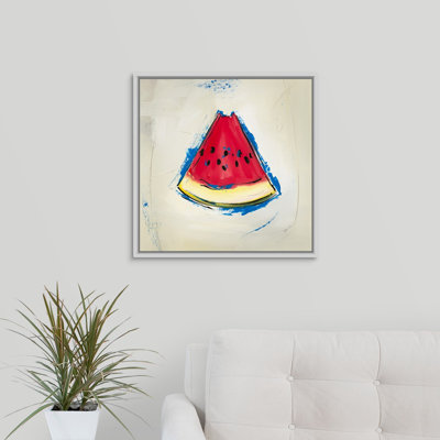 « picnic party v », peinture sur toile