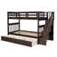 Lit superposé avec tiroirs et tablettes Xavier-1571850303-1607966889