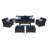 Fionnula 5-Person Patio Seating Set with Sunbrella Cushions-1180717051