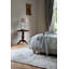Tapis rectangulaire gris en laine touffeté à la main-86654209