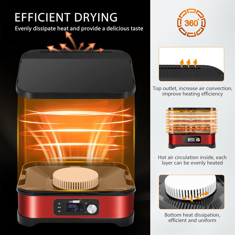 vivohome Electric 400 Watt 5 Tray Food Dehydrator & Reviews