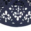 Table de bout cylindrique en fer avec motif floral-133274979-133274980-133274987