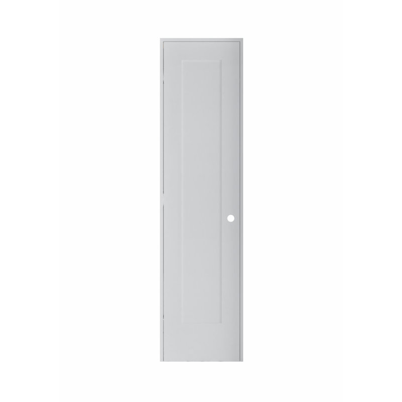 Porte standard lambrissée, Gauche