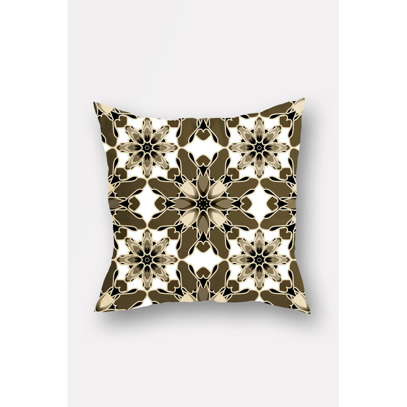 Floral Reversible Pillow Cover