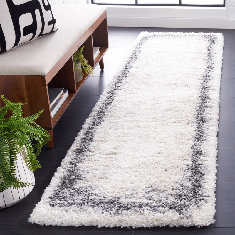 Fontana Shag 800 Performance Abstract Rug, Runner 2'3" x 8'