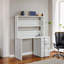 Bureau d'écriture blanc avec huche-2124961510