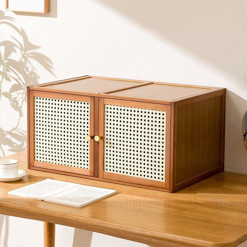 2 -Door Storage Cabinet, Beige-2 doors