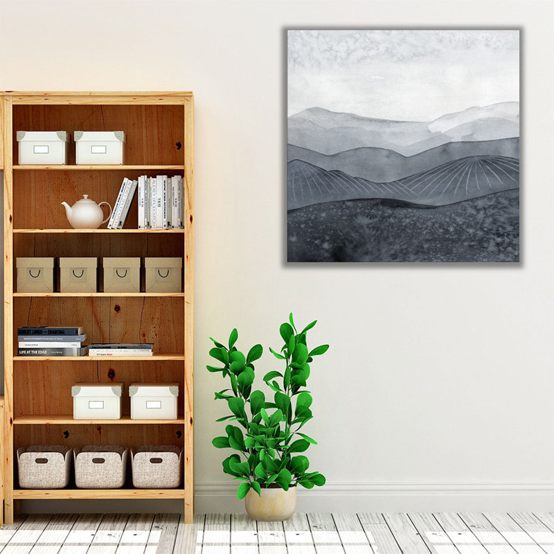 «Blustering Valley I», reproduction d'art sur toile, H 30 po x l 30 po