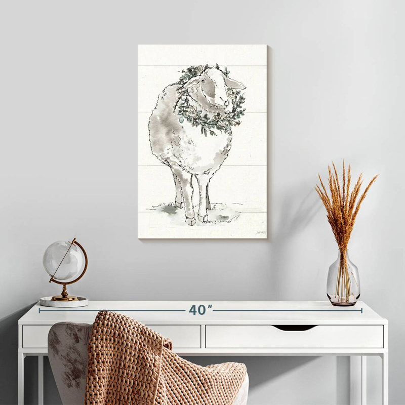 Brampt Modern Farmhouse XI, 24" H x 16" W
