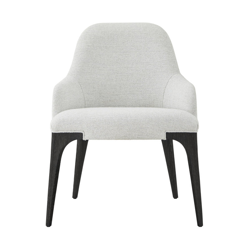 Spencer ST. James Upholstered Arm Chair, Lusso Onyx