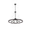 Luminaire suspendu Spoutnik 6 lumières Denzerville-1166669897
