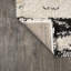 Tapis beige / noir / jaune à poils longs Jubei Modern Bold Strie-123707785