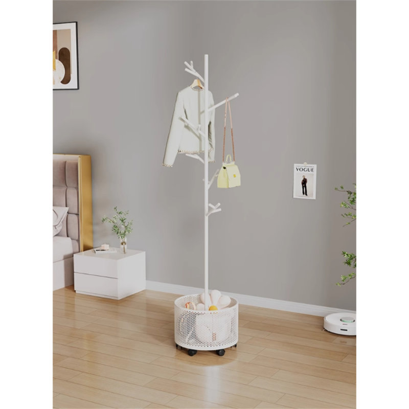 Deluxe Freestanding Clothes Drying Rack, White